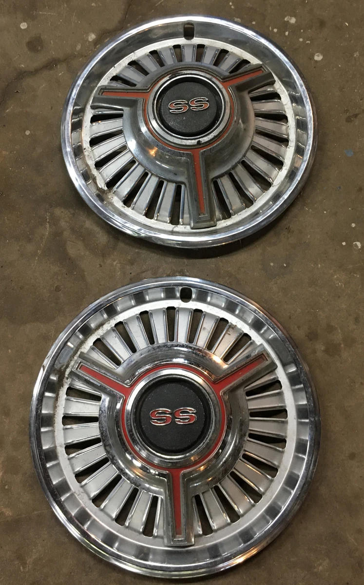 Vintage 1964 1965 1966 Chevrolet Chevelle Malibu Nova SS Hubcaps