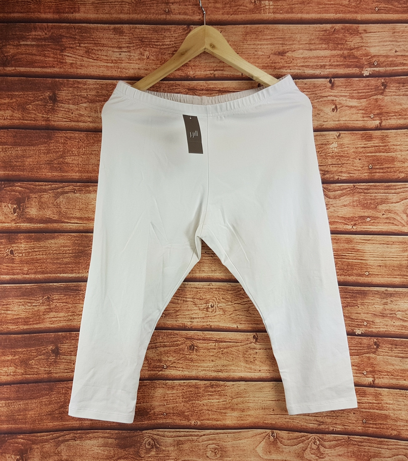 New J Jill White Capri Leggings - All 