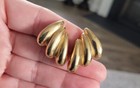 Vintage JWR Earrings Signed JWR Clip on Earrings  — photo 2