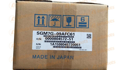 SGM7G-09AFC61 1PC New Sealed Yaskawa SERVO Motor SGM7G-09AFC61