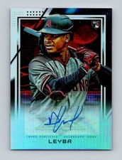 2020 TOPPS FIRE AUTOGRAPH #FA-DL DOMINGO LEYBA RC