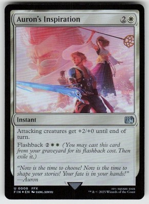 Foil Auron's Inspiration 8 U FINAL FANTASY