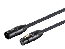 Monoprice XLR Male to XLR Female Cable Microphone Interconnect - 3 Feet
