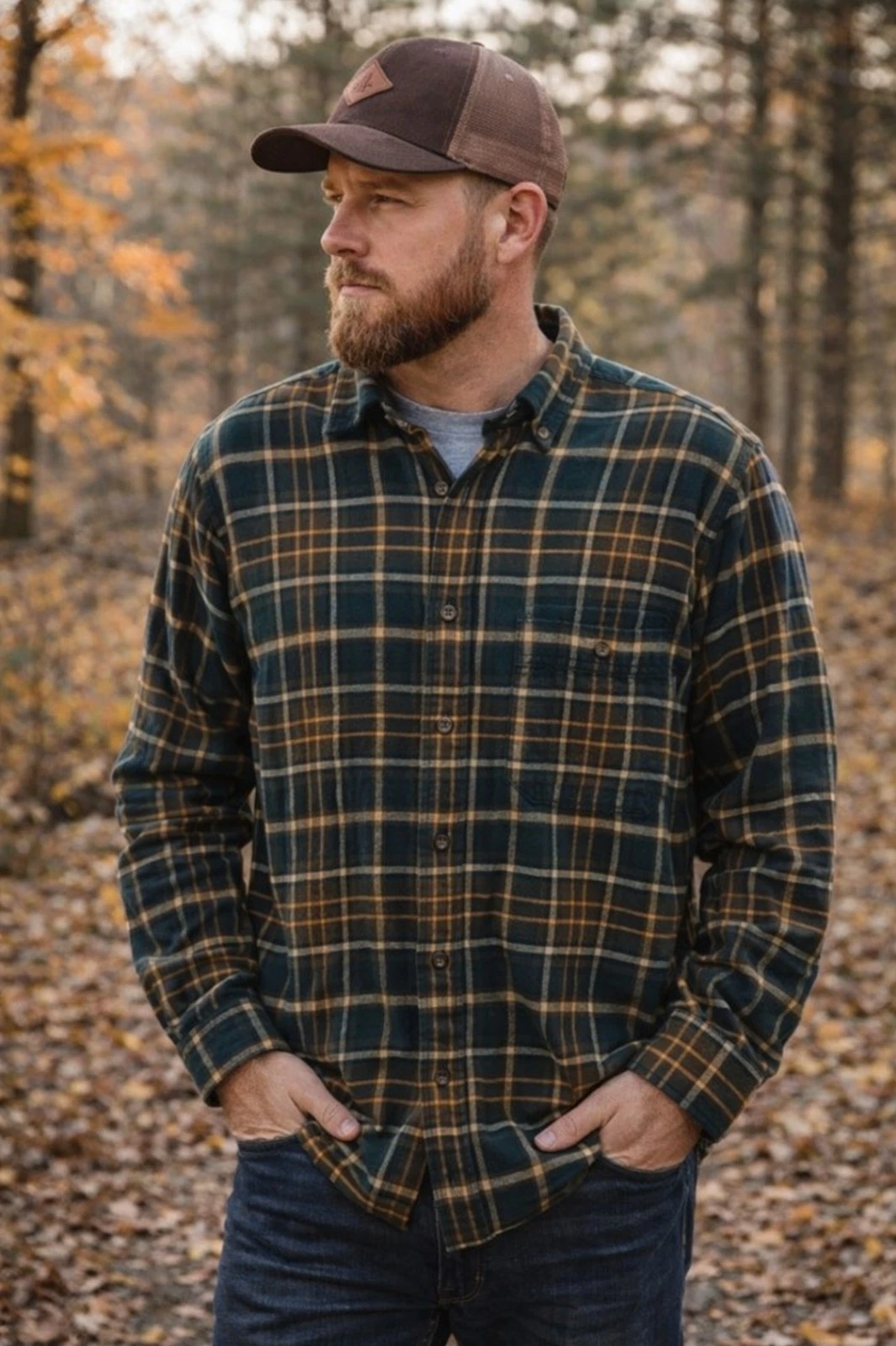 Woolrich Plaid Flannel Shirt Mens M Green Button Up Outdoor Casual
Opens in a new window or tab