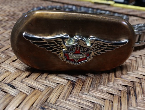 Vintage Herren Gürtelschnalle Motorrad Primary 40,5" lang EASYRIDERS STYLE - Bild 4 von 6