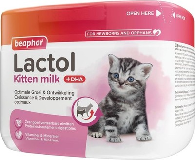 Katzenmilchnahrung angereichert mit DHA Beaphar Lactol Pulver 250g