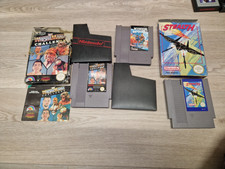 3 x Nintendo NES Games Job Lot  WWF Challenge Stealth mission lot UNTESTED