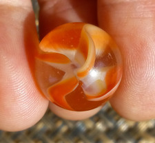 Vitro Hybrid Yellow Green Cat's Eye Marble