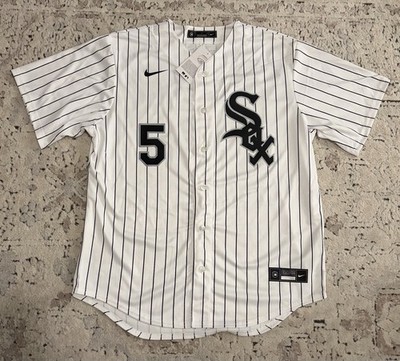 Nike Chicago White Sox Munetaka Murakami #5 Japan Pinstripe Jersey