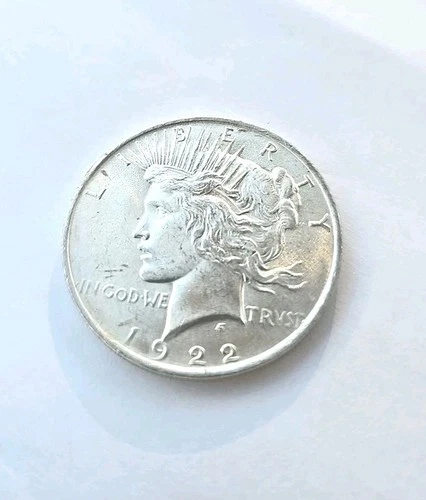 1922 P Peace SILVER dollar, HIGH MS + CHOICE GEM BU, RARE US MINT #1 Estate Find