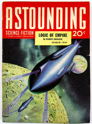 5.5 FN- ''Astounding Science-Fiction'' Mar. 1941 Vol 27 #1 - Vintage Pulp Magazine