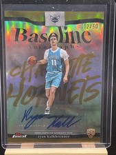 2025-26 Topps Finest - Baseline Autographs Ryan Kalkbrenner #BA-RK Gold...