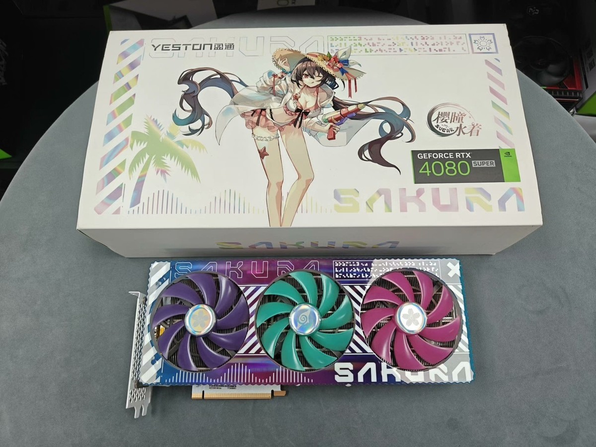 【新品】YESTON RTX 4080 SUPER-16G D6X Sugar Yeston GeForce RTX 4080 SUPER Sugar 16GB GDDR6X Graphics