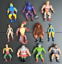 Vintage Masters of the Universe MOTU Figures – Thunder Fist - Fisto *LOT OF 11*