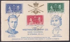 Falkland Islands 1937 KGVI Coronation Illustrated First Day Cover Used
