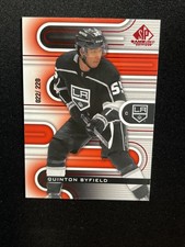 22-23 UD SP Game Used Hockey 62 Quinton Byfield /220