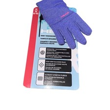 NWT HEAD Kids Touchscreen Gloves. Medium Purple