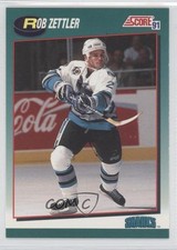 1991-92 Score Rookie and Traded Box Set Rob Zettler #93T 0a0