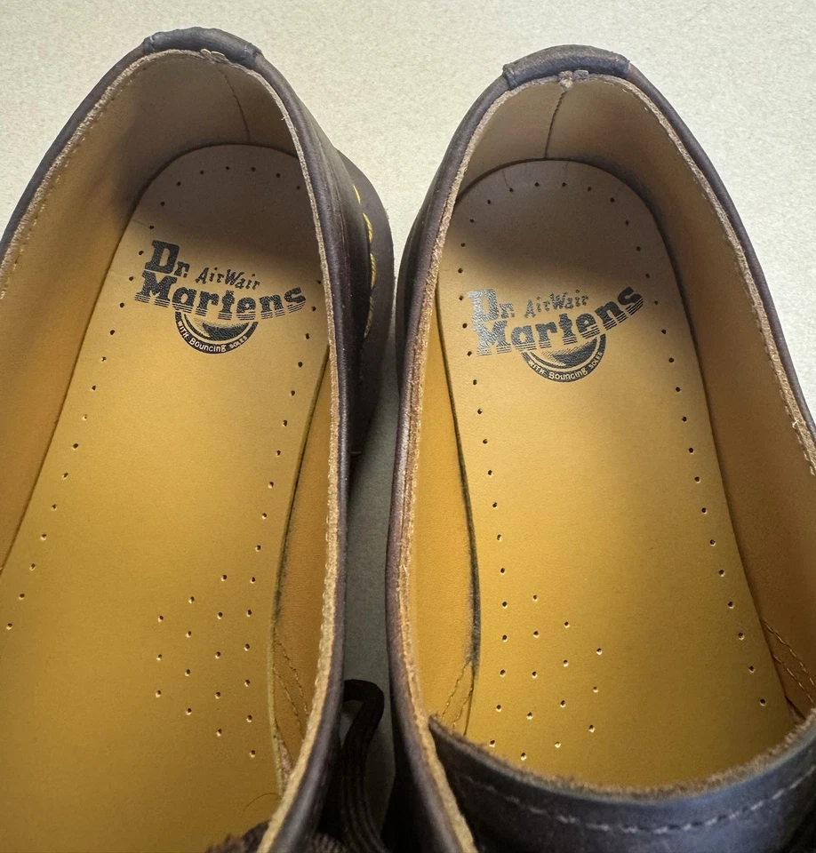 Dr Marten Crazy Horse Brown Leather Oxford 8M 9L - Image 3 of 4