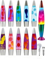 16 Inch Lamp Relaxation Peace Liquid Motion Rocket Retro Mood Light Wax Sensory