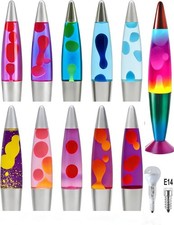 16 Inch Lamp Relaxation Peace Liquid Motion Rocket Retro Mood Light Wax Sensory