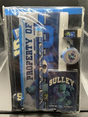 MONSTERS University Disney Pixar Scare Student Sulley 7 Piece Sketchbook Set NEW - Image 1 of 4