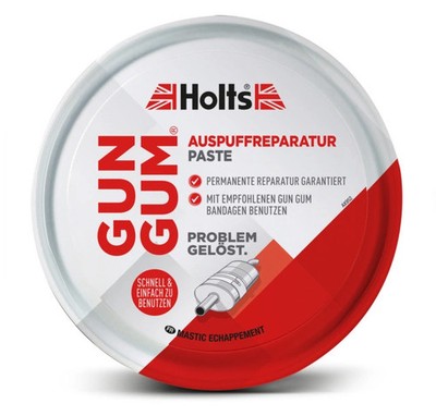Holts Gun Gum Gas-Tight Exhaust Repair Paste 200g Sealant Repair Kit