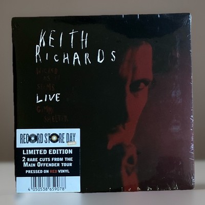 Keith Richards - Wicked As It Seems - Live (7'' Red Vinyl) RSD 2021 NEW SEALED