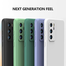 Funda Silicona Líquida Para Huawei Multiusos P20 Pro P30 Pro P40 Plus P60 P50