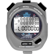 Ultrak 496 - 500 Lap Dual Split Memory Stopwatch
