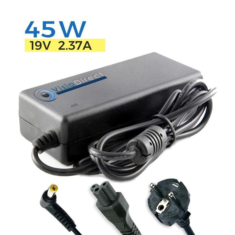 Alimentation 19V 2.37A type A13045N2A pour résoudre les pannes de charge de PC