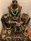 Huge- Estate-jewelry Lot - Redesign-junk-great For Craft- Costume- 7+lbs