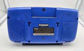 SEGA Game Gear Restored - Blue - Recapped, New Glass Lens, AC Adapter, Tested