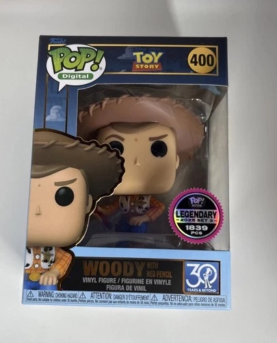 WOODY With RED PENCIL Funko Pop 1/1839 Pcs TOY STORY Pixar DISNEY