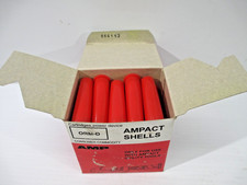 OEM TYCO AMPACT Red Nylon Shell Cartridges Box of 25 69338-2