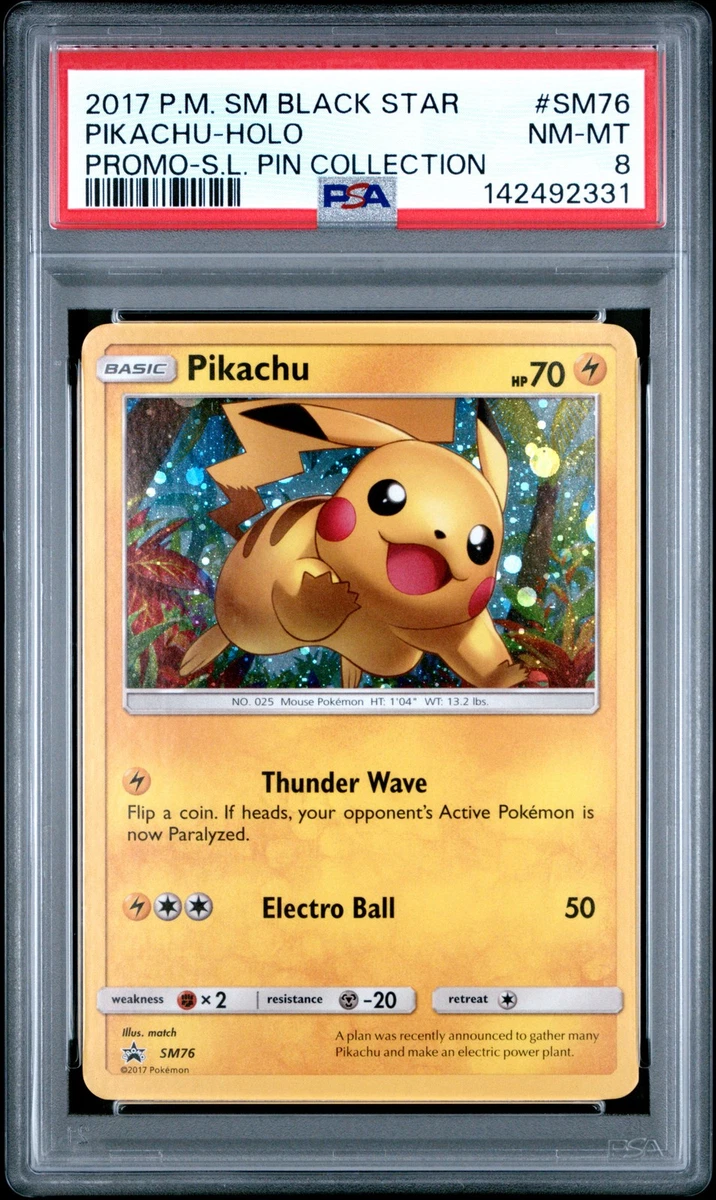 Pikachu Pokémon TCG Professional Sports Authenticator (PSA) Grade