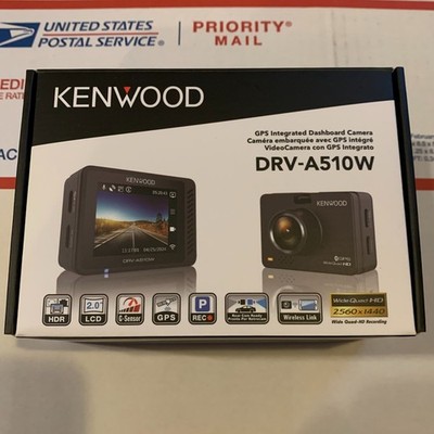 Kenwood DRV-A510W Dash Cam 2.0'' LCD 2K HD Recording Wireless Camera Link SD Card