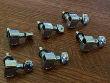 1970s Fender set Deluxe guitar tuners tuning pegs Stratocaster Telecaster