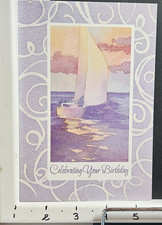 CELEBRATING YOUR BIRTHDAY Religious Greeting Card 4.5" x 6.5"