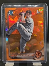 2022 Bowman Chrome Draft Sapphire Edition - William Kempner #BDC-3 Orange /25...