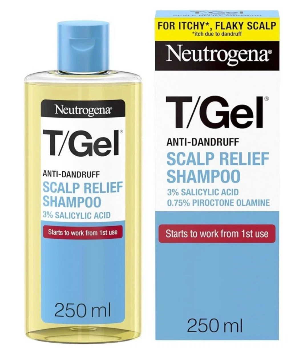 Neutrogena T/Gel Anti Dandruff Scalp Deeply Cleanse Scalp Relief Shampoo 250ml