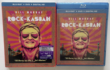 Rock the Kasbah Blu-ray Bill Murray Bruce Willis w/Slipcover - NEW & SEALED