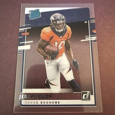 2020 Panini  - Clearly Donruss Rated Rookie Jerry Jeudy #RR-JJ Red /199 (RC)
