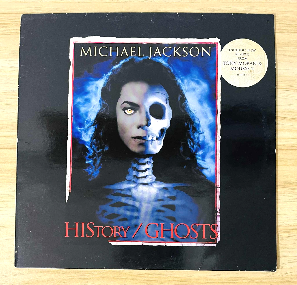 Michael Jackson / HIStory / Ghosts 1997 EU Remix Vinyl Epic