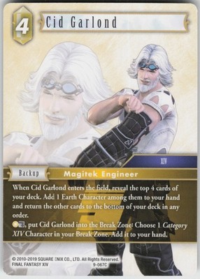 Cid Garlond 9-067C Common  Opus IX