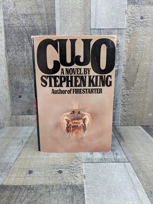 1981 CUJO by Stephen King Hardcover Viking 1st Edition Later Print HC DJ