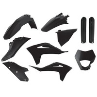 Plastikkit Schwarz Plastiksatz Passend FüR Gas Gas Ec 350 F Bj. 2021-2023