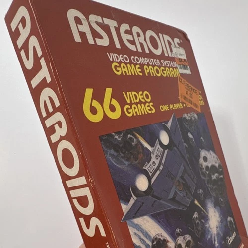 Atari 2600 Asteroids CX2649 Factory Sealed (Box Wear) Vintage 1981