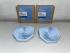Lot Of 2 Sud Scrub Body Scrubber, Blue