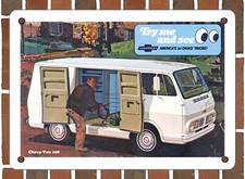 Metal Sign - 1967 Chevy Van 108 - 10x14 Inches Metal Sign - 1967 Chevy Van 108 - 10x14 Inches